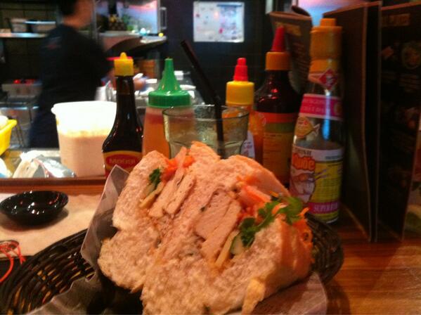 tantratobing's tweet photo. Still the best Bahn Mi ive ever tasted in my whole life,at Nam Nam. http://t.co/eHgtImMWNz