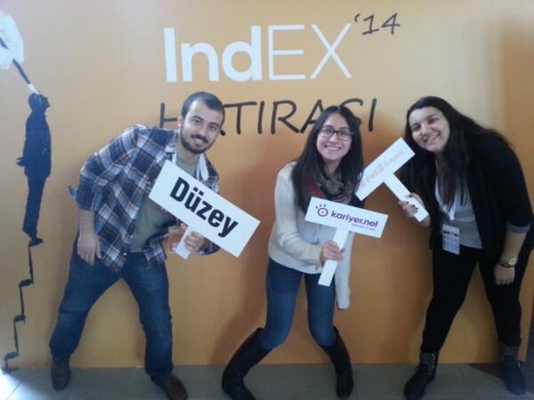 alpcevikel's tweet photo. #IndEx14 Index hatırası :) http://t.co/wQ4ZHI05YX