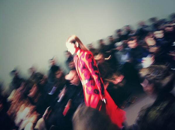 izzygranger's tweet photo. At Andrew GN Fall/Winter 2014. #PFW #FW2014 http://t.co/PSDuOezhrL