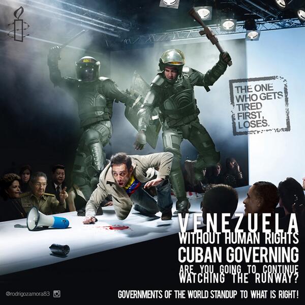 untal_ro's tweet photo. @ParalarumbaCOM #SOSVenezuela #DerechosHumanos http://t.co/EWJsNbo3T4
