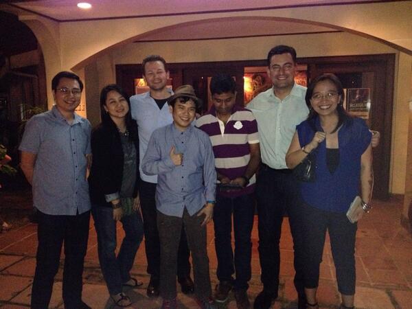 ms_alarcon's tweet photo. @19East souvenir with your new fans from australia and india :) http://t.co/F8Ihrl998u