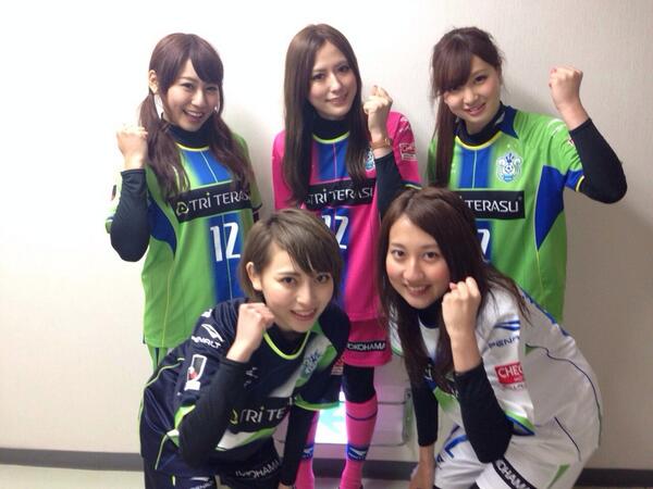 湘南ベルマーレ 14ベルマーレクイーンの5人です 一年間 よろしくお願いします Bellmare Http T Co l4thm36f Twitter