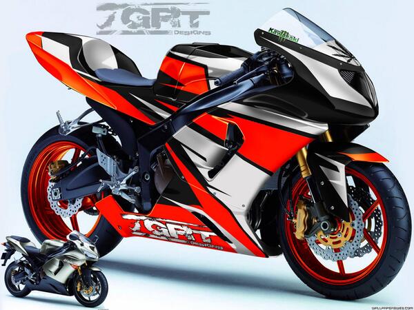 GRTdesigns's tweet photo. Kawasaki ZX636 06' - GRT designs http://t.co/31565B63nM