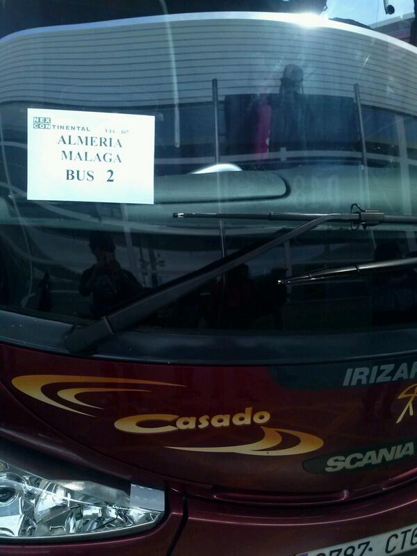 Fran13Hdez's tweet photo. Los viajes a Málaga con @AutosCasado son de otro color :) http://t.co/eSvWASkQl8