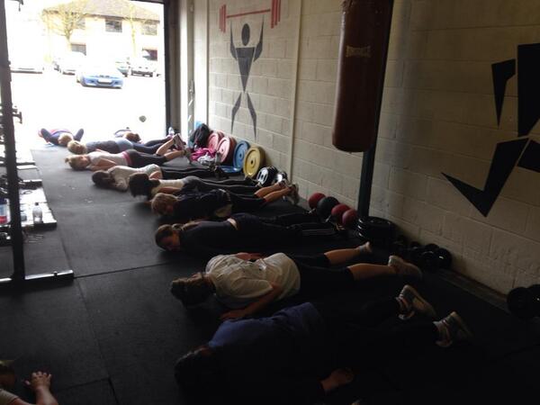 KellieTalbotPT's tweet image. Bootcamp Burpee Aftermath! #deathbyburpees