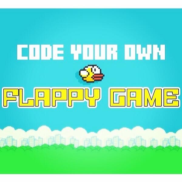 FIappyBirdFans's tweet image. ⓒ #code #hourofcode #flappycode #flappybird