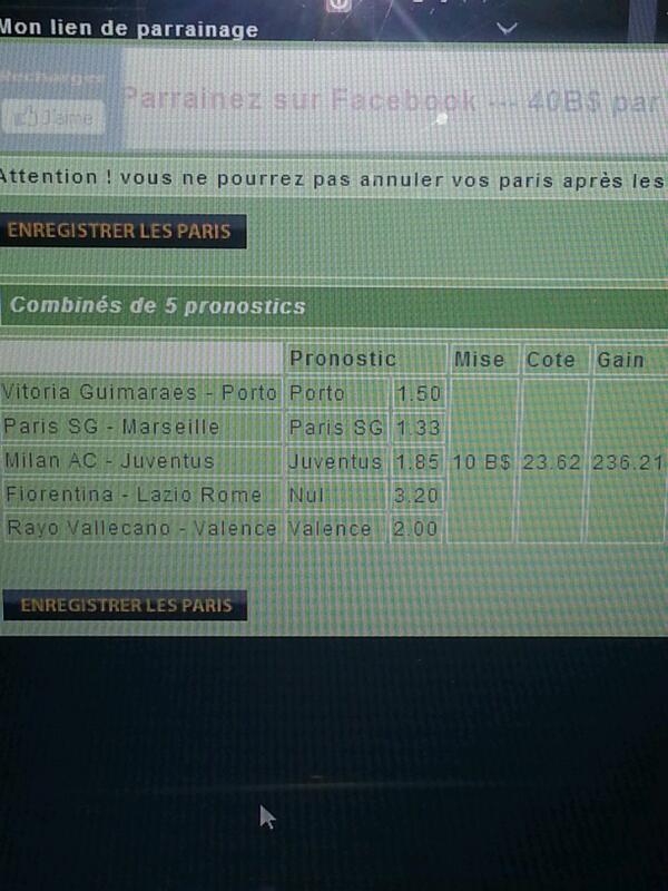 CteMatch's tweet image. Ticket de ce soir .