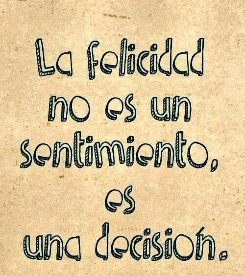 accionp0eticaes's tweet photo. La felicidad no es un sentimiento, es una decision. http://t.co/UJiOS95UCg