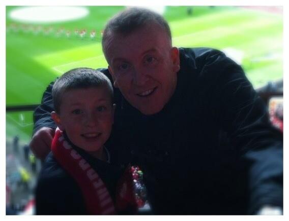 Jackplatt15's tweet photo. Me and me dad where at wembley 2 years ago today http://t.co/RF1r9XRLGv