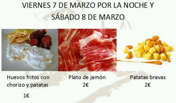 Restaurante La Taula (@lataulapedroche) on Twitter photo 