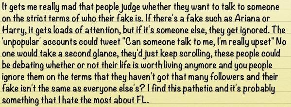 So I had a bit of a rant.