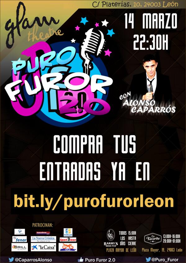 CaparrosAlonso's tweet photo. LEÓN.
14 DE MARZO. 
¡¡LA VAMOS A LIAR!!
¿Te vienes?
http://t.co/PDtOiioI7V

@mmercedes_duran @FiestasDeLeon @Makoke_ http://t.co/S0ir3qqSeT