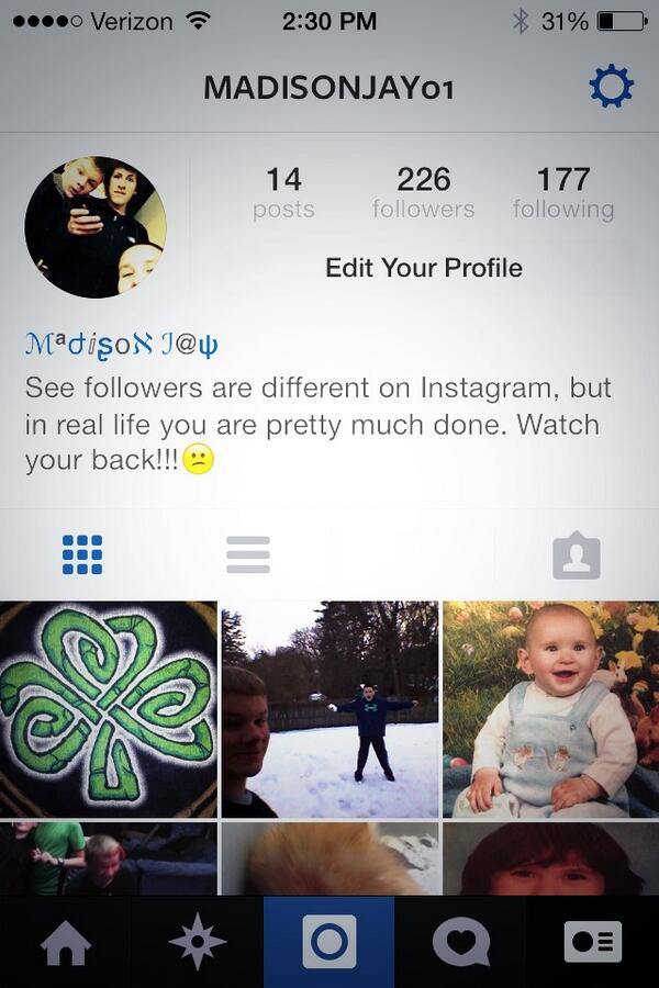 _Derark's tweet image. Follow me on Instagram at Madisonjay01