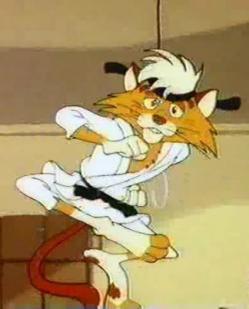 Cheshire Cat on Twitter: "@VeroXicus Soy de hierro y/o acero, no de  manteca, soy el gato karateka!! http://t.co/NrPUSd09PE" / Twitter