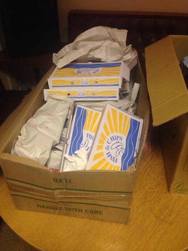 CRFCpool's tweet photo. The @rhysbuckley2 food order has arrived http://t.co/xAcb4aexUw