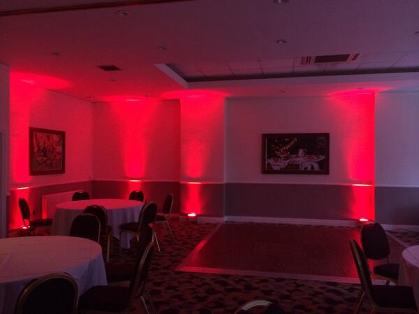Uplights <a href="/ChimneyHotel/">Chimney House Hotel</a>  #perfect venue for celebrations #sandbach #cheshire