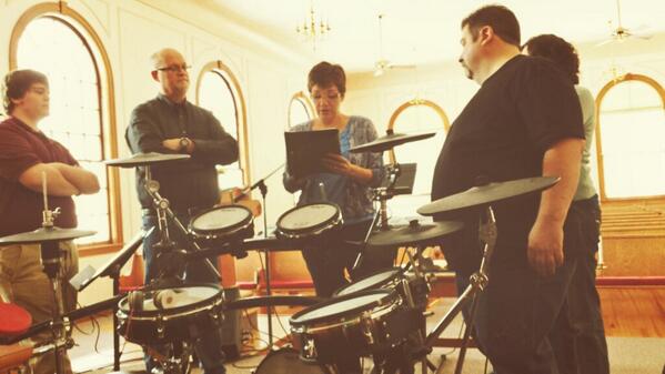 Getting the set list ready for our show in Streator IL this Saturday night.