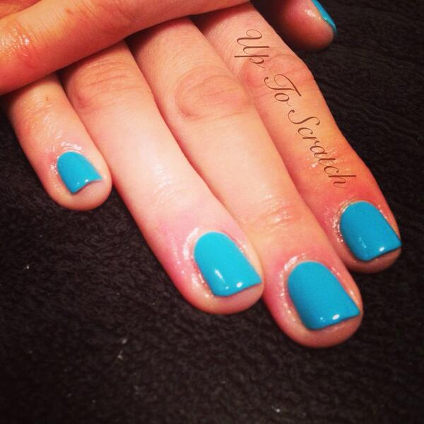 UpTooScratch's tweet image. New #shellac colour #ceruleansea #manicure #nails #nailjunkie #beautysalon #guildford #Surrey #cnd @Hipstudiouk