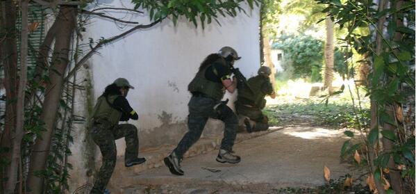 Hoy entrenamiento mision VIP, con Seal Team Neptune, en el campo de Villa Candida (Denia - Alicante)