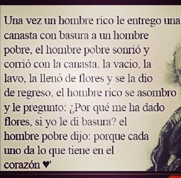 Antonieta Hernández on Twitter "Cada quien da lo que