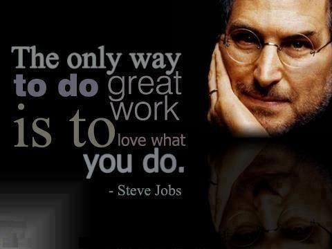 U8MNEA's tweet photo. "The only way to do great work is to love what you do."- Steve Jobs 

Found at http://t.co/jZEiis7MvX http://t.co/sFI0W8vHwT