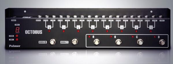 audiolibrium's tweet photo. Pnya bnyk fx tp g mau repot tap dance? #Palmer octobus progmable switcher.8loops,truebypass,transparant,perfect size http://t.co/TjakBpNhMz