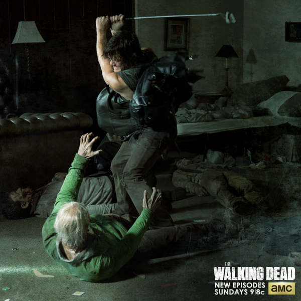 WalkingDead_AMC's tweet photo. Daryl for the win... http://t.co/DmyPuQKMAo