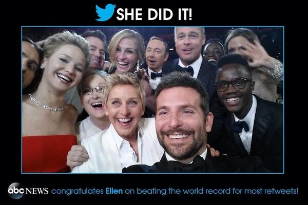 kurtjkemp2009's tweet photo. I am proud to say I was part of this! #crashingtwitter #mostretweets #Oscar2014 http://t.co/IQkfSvw331
