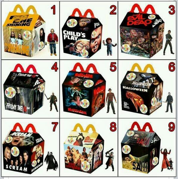 Which Horror meal would you order ?