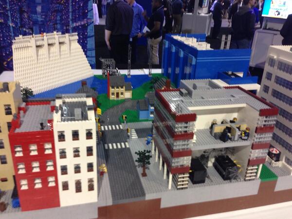 M365CONF's tweet photo. A thriving @Lego village at SharePoint Conference 2014! #SPC14 http://t.co/dTvyF5vKYU