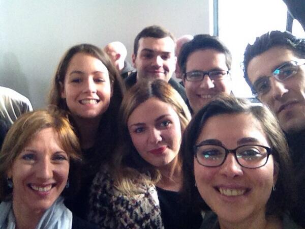 Selfie au comité politique @nk_m @LaBellevilloise #selfie #team16 #teamgoasguen #Paris2014 #lereleve