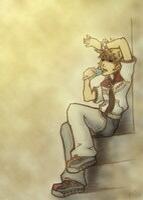 NobodyNumber13's tweet image. Just . . . chilling