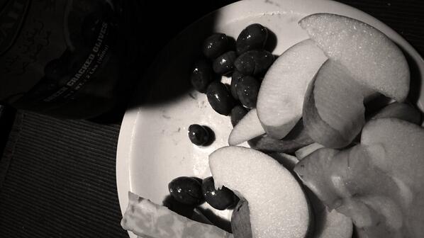 djinni88's tweet photo. A baby olive from my olive jar! It MUST be good luck! http://t.co/MDw4INkdoW