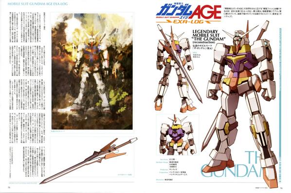 ガンダムage Exa Logbot Exalogbot 識別名 ザ ガンダム 旧戦争時代に 伝説の機体とアスノ家では代々伝えられている機体 詳細は僅かで 旧戦争の終焉を迎えさせた機体とも言われている アスノ家は開発側に関わっていた 等の言い伝えもある