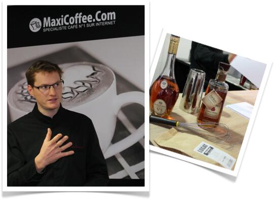 MaxiCoffee's tweet image. Le Champion du Monde de Coffee in Good Spirits 2013 @victordelpierre en visite chez MaxiCoffee :).