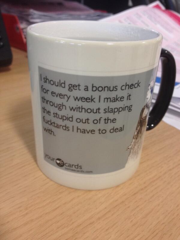niadavi's tweet photo. “@L1saBW: Love my new birthday mug! Cheers @laurajohno @niadavi 👍🎁☕️ http://t.co/mBRcM5x8ry” Hahahahahaha, love this!!!!