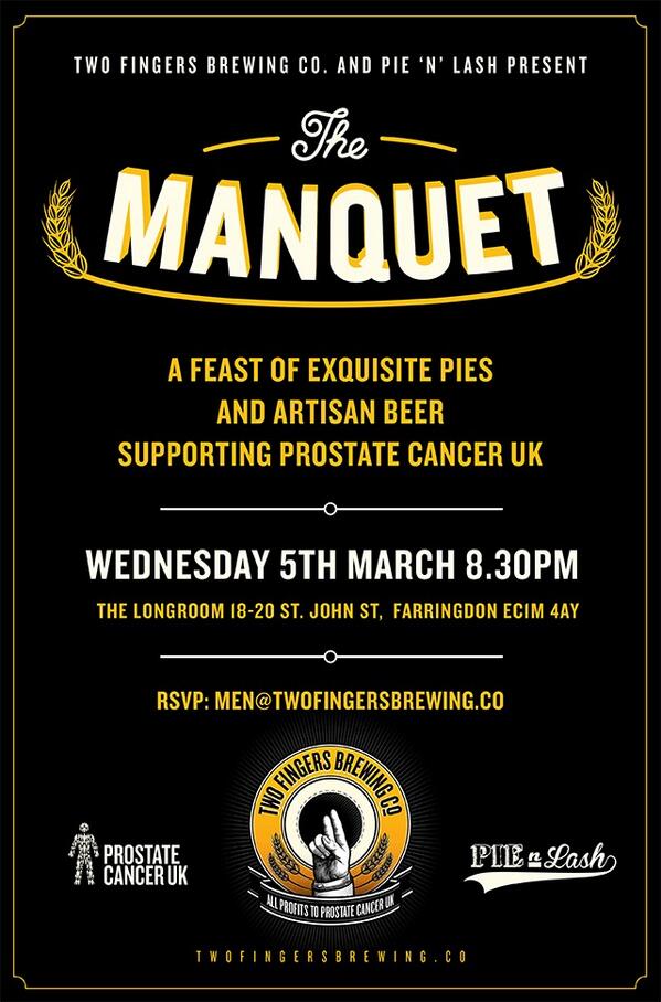 So pie week is here!! This year were doing it all for charity. #charitymanquet <a href="/2fingersbrewing/">Two Fingers Brewing</a> @TheLongroomPub
