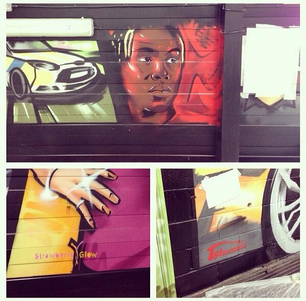 1stQRC's tweet photo. My cousins new GTA style premises. Absolutely sick!!!!!  @yiannimize @Strawberry_Glow http://t.co/NQUj2L8Drx