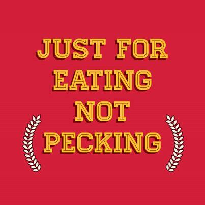justchicken's tweet photo. It’s in the name ‘Just Chicken’, and we don’t Tweet but we do like to chat. http://t.co/Bs9UHLFvmo