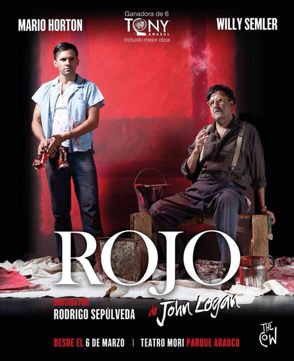 Kibrand's tweet photo. Nuevo afiche para la obra "Rojo" con la dirección creativa y diseño de @Kibrand y fotografía de @aleonarce http://t.co/0DPmXpcmep