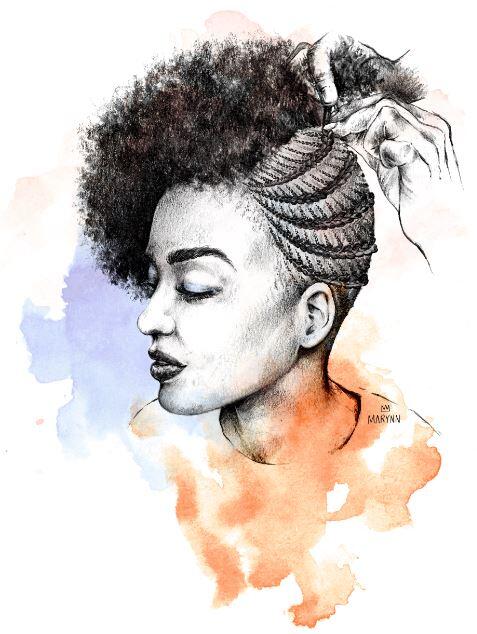 LOrealGroupe's tweet photo. This week is dedicated to #Beauty in #Africa. Much more to come tomorrow ! (drawing by @marynn_visual) #lorealafrica http://t.co/dyut32KlJK