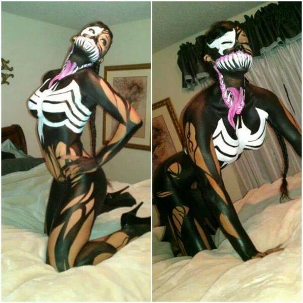 Jewmanwtf's tweet photo. http://t.co/l24M7E3hdV #marvel #Venom  #SpiderMan