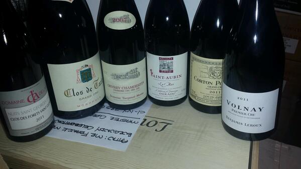Wines starting to arrive for Grand Tasting and Gala dinner. Don't forget to book your tickets! burgundycelebration.com