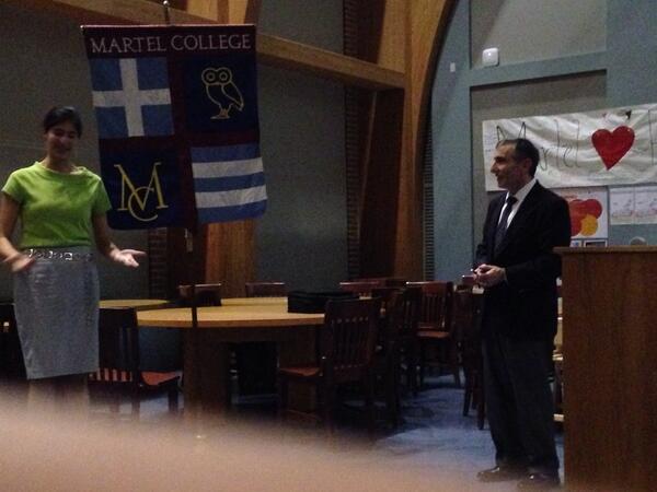 MartelPrez's tweet photo. An incredible lecture. Dr. Tour blows my mind #lectureseries #martelmentorsarecool http://t.co/JvClzmgArb