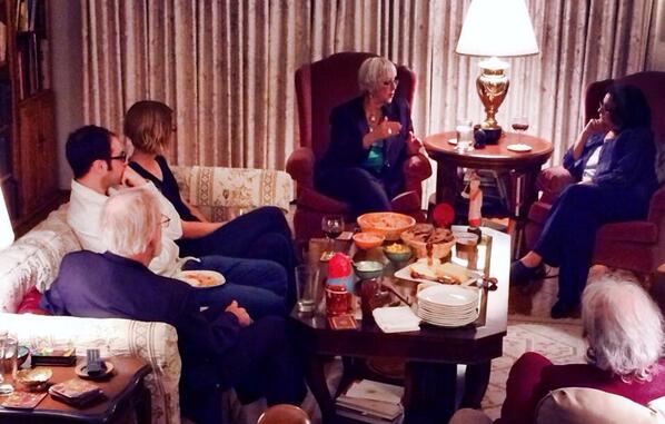 bonnielow's tweet photo. Thank you Naida Tushnet for hosting tonight's neighborhood coffee. #LBForward http://t.co/HCSOvwntuM