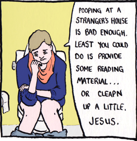 False Knees: Your primary source for bathroom etiquette! http://t.co/Jnx9E3cZGB 