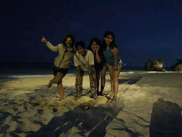 At padang padang beach - uluwatu