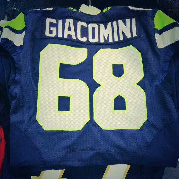 A little late but good luck in New York <a href="/68Breno/">Breno Giacomini</a> you were a great Hawk! Still remember helping make your game jersey