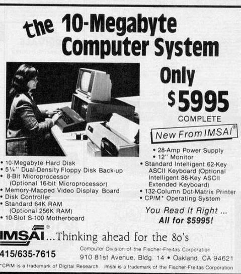 HistoryInPics's tweet image. What an advertisement for a high end computer system looked like in the 1980&apos;s