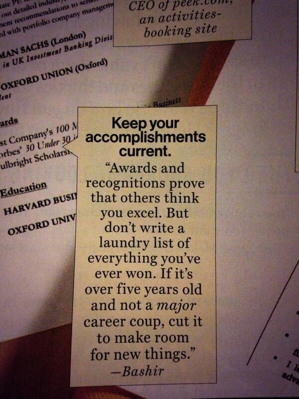 Becca_Altimier's tweet photo. Resume advice from @glamourmag for the #sasearch & #TPE14 candidates http://t.co/T2ImTLWMco